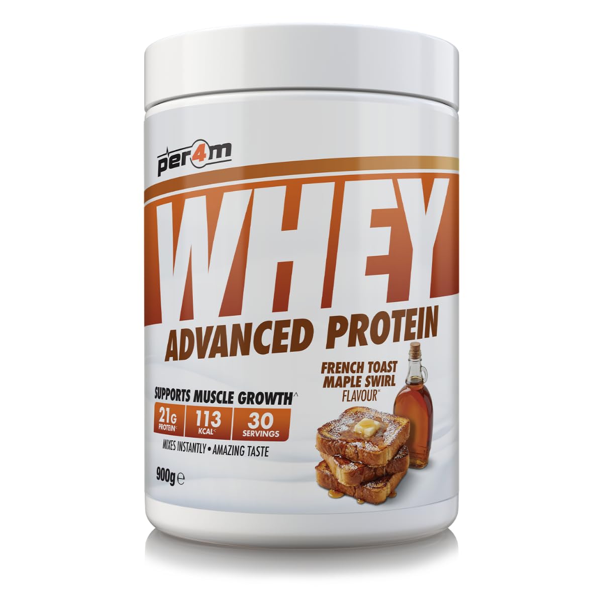 Per4m Whey Advanced Protein (900g) Pain Perdu Tourbillon d'Érable