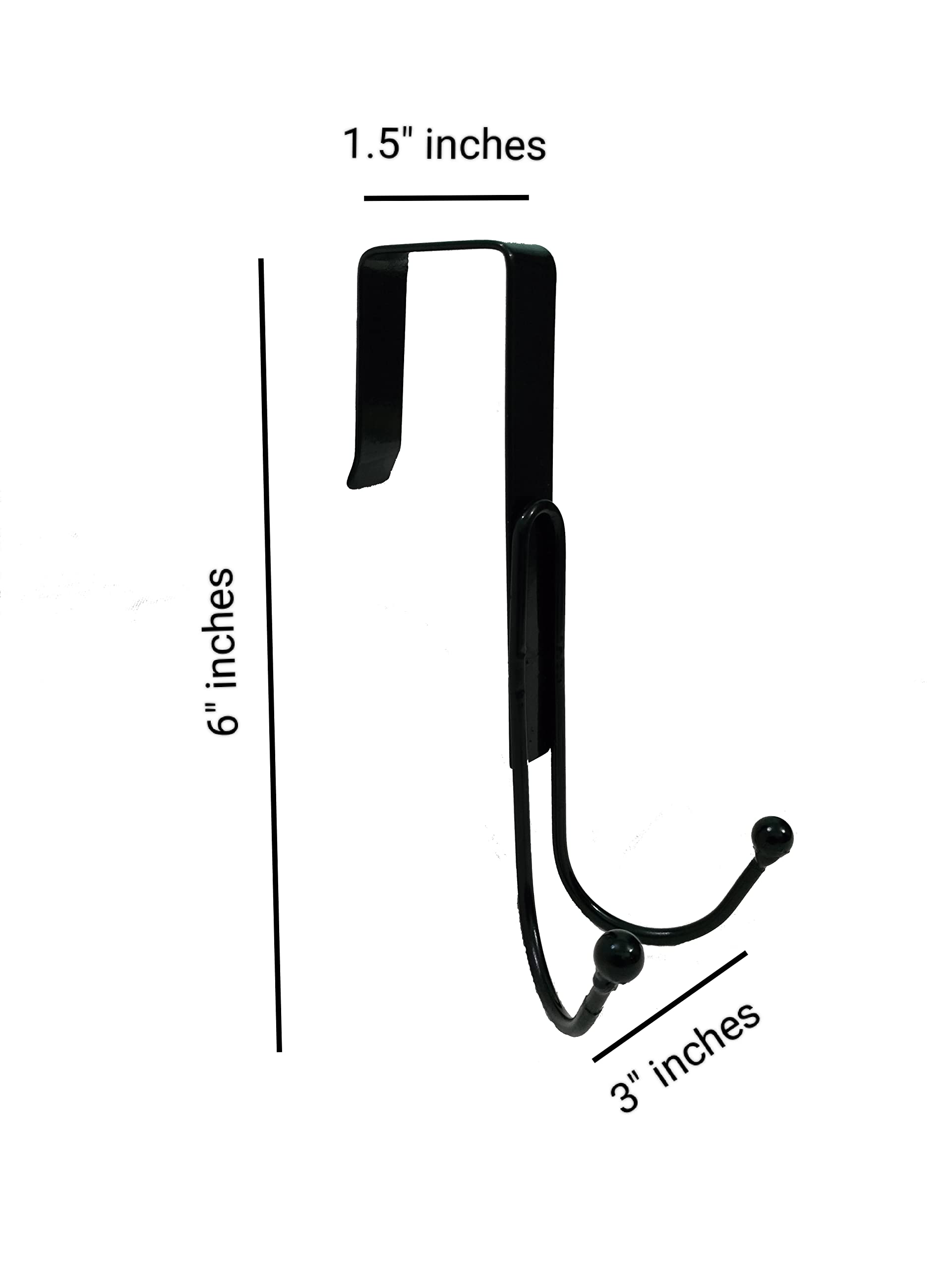 PLATIPUS Over the Door Hook Hanger with Two Hooks Pack of 2 — Amazon image 2