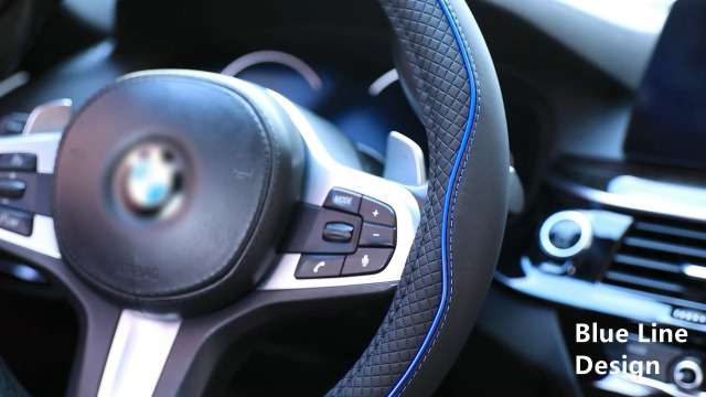 Coprivolante per auto Coprivolante in pelle PU antiscivolo