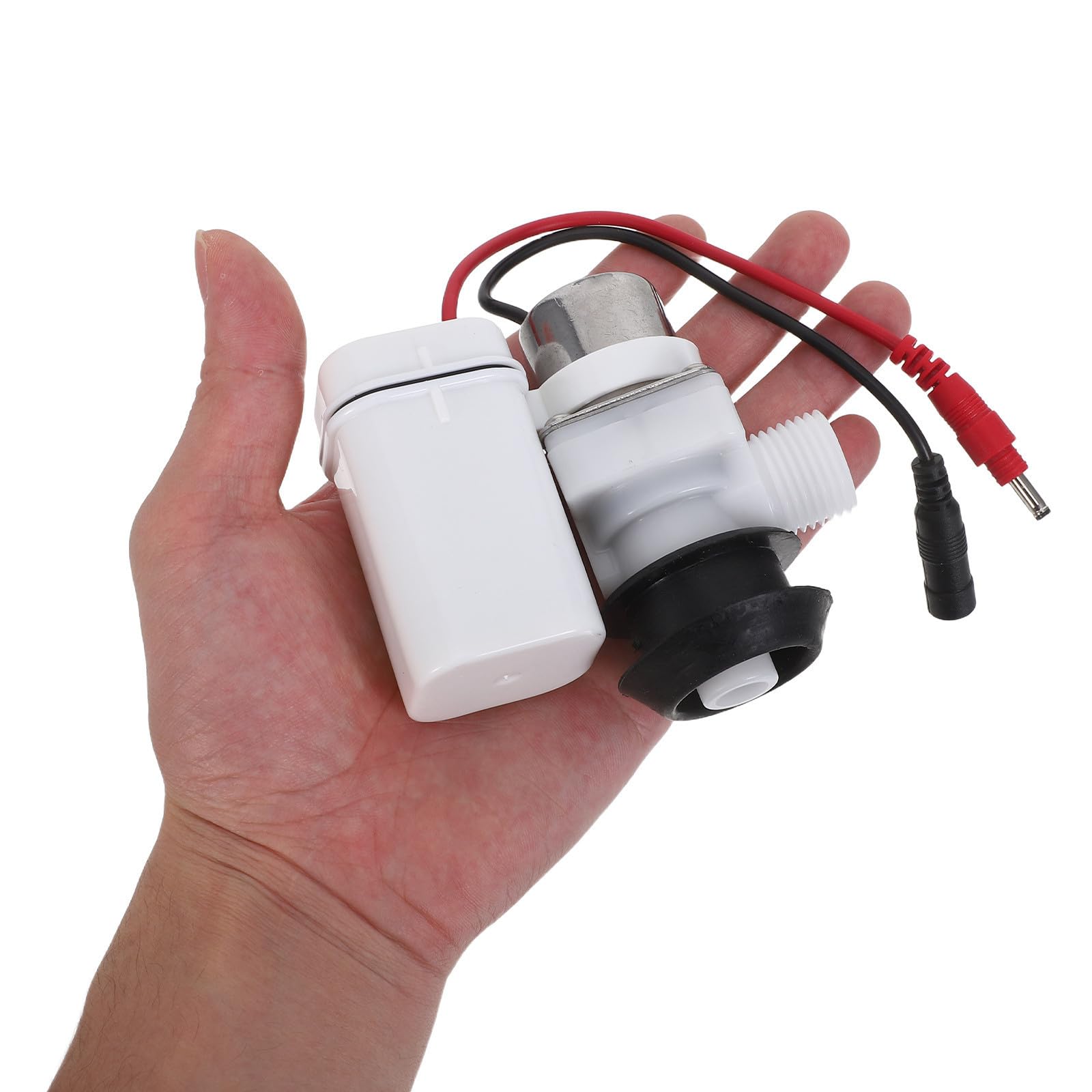 Levemolo 1juego Válvula de Descarga Automática con Sensor para Urinario Baño Kit Reemplazo Resistente Antihumedad Ahorro Agua Inteligente para Inodoros Públicos y Comerciales
