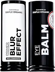 Kit Pele Pronta Primer + Balm de Olhos Simple Organic