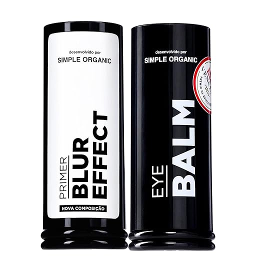 Kit Pele Pronta Primer + Balm de Olhos Simple Organic