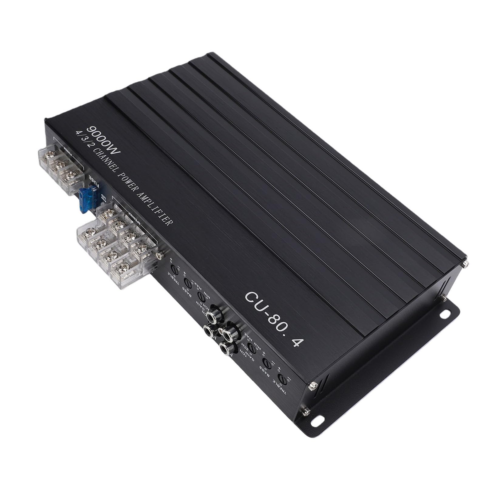 Garsent 4-kanałowy Wzmacniacz Samochodowy 270x170x40mm Stop Aluminium Wysokiej Mocy Czysty Bas Wzmacniacz Mocy dla DC 12V Samochód Ciężarowy łódź UTV Nagłośnienie Motocykla