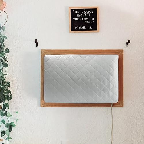 Miniatura 6 de HOXHA Paquete de 2 cubiertas de aire acondicionado para interiores para unidades de ventana, cubiertas interiores de aire acondicionado de doble