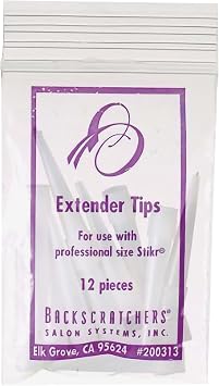 Backscratchers Stikr Extender Tips - Replacement Nozzle for Nail Silk Wrap and Fiber Glass Adhesive