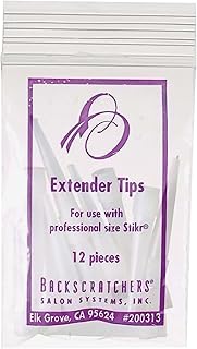Backscratchers Stikr Extender Tips - Replacement Nozzle for Nail Silk Wrap and Fiber Glass Adhesive