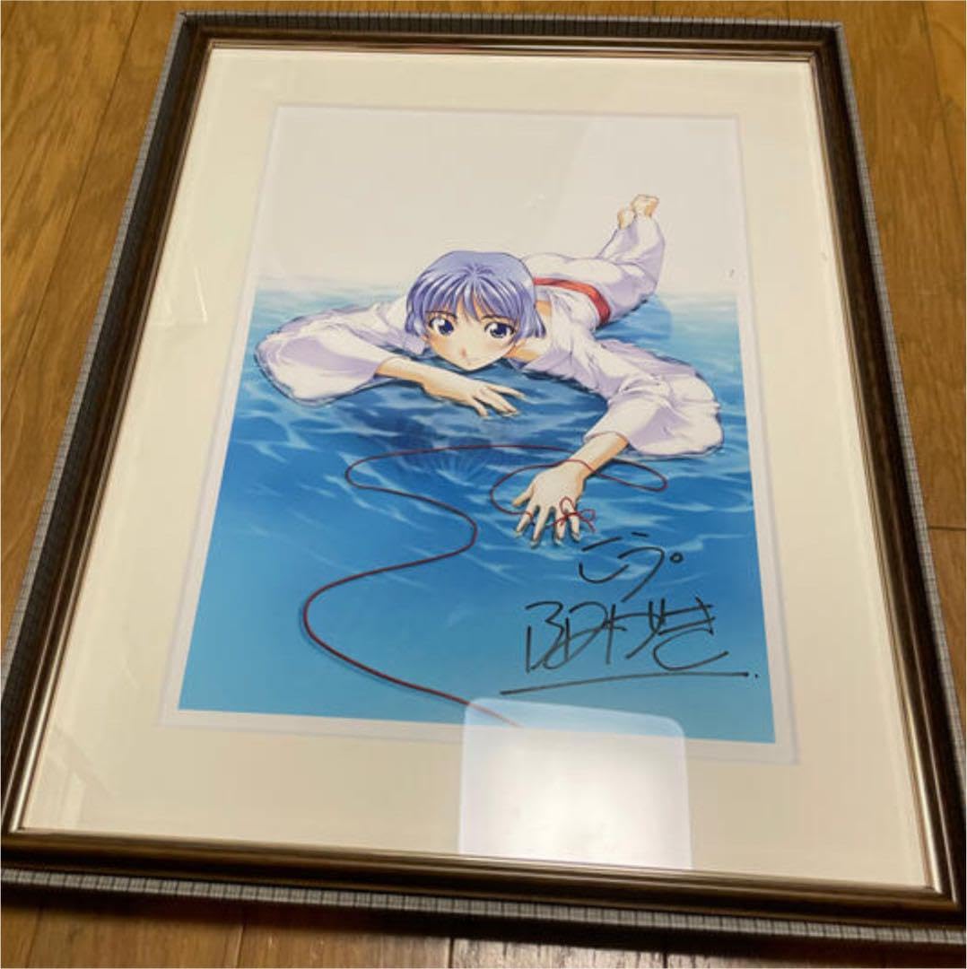 藍より青し　複製原画 藍より青し複製原画