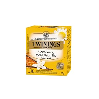 Twinings Chá Misto de Camomila, Mel e Baunilha — 10 sachês
