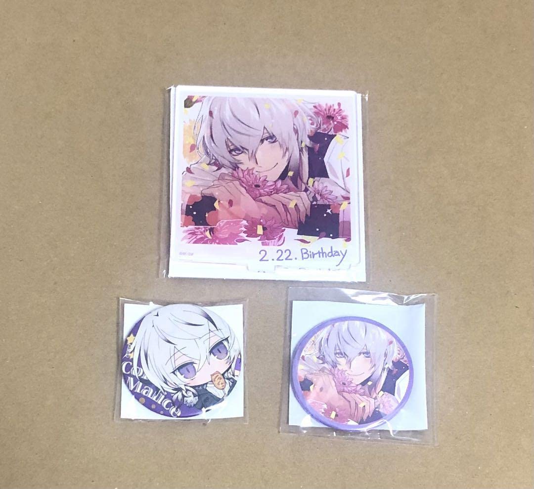 カラマリCollar×Malice 岡崎契缶バッジ冬の市