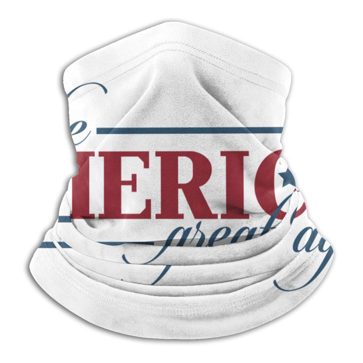 Keep Calm and Swim Fast Neck Gaiter Warmer Windproof Face Mask Dust for Men Women