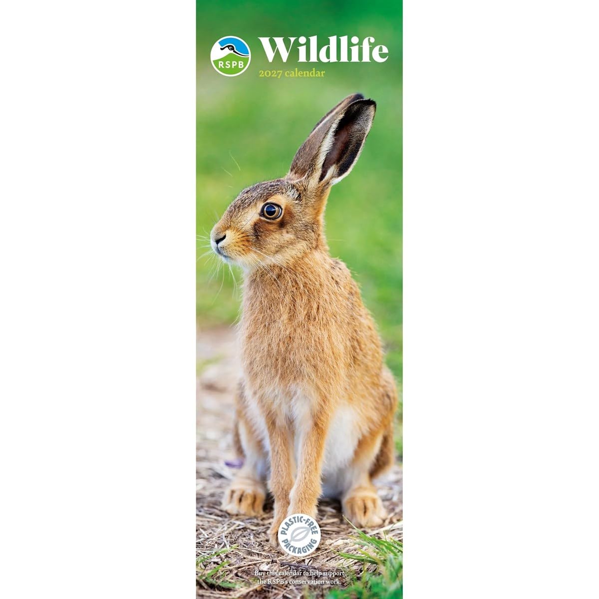 Carousel Worldwide Wildlife 2027 Slim Wall Calendar, 12-Month Calendar, Stunning Animal Photography