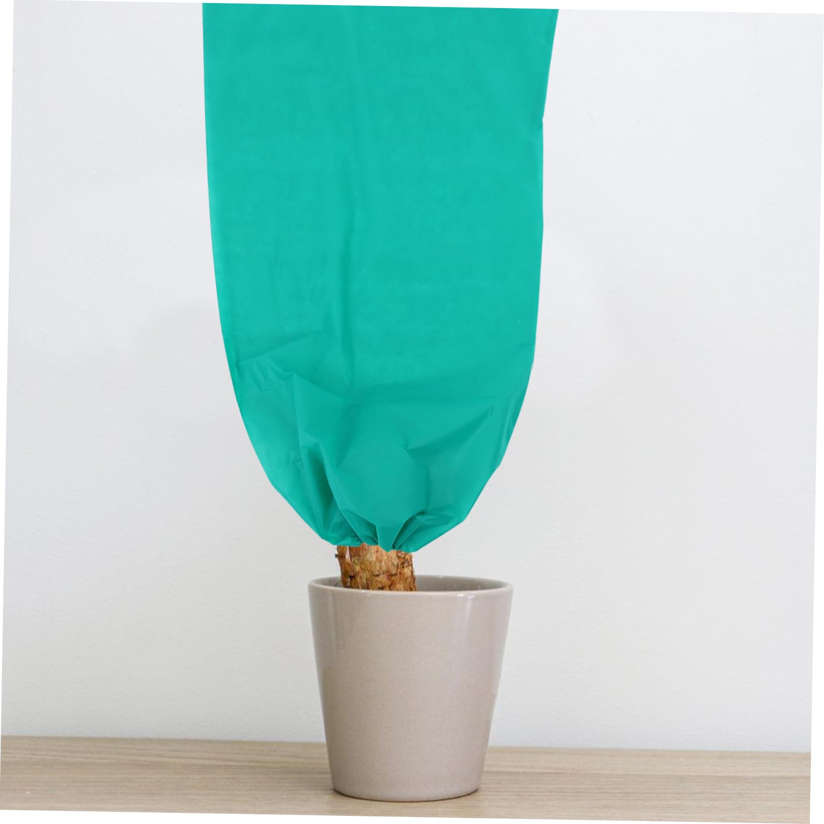 Copertura Piante Inverno Riutilizzabile 2pezzi Non Tessuto Verde | Cerniera e Coulisse Regolabile, per Vegetali e Piante, Uso Esterno, Protezione dal Gelo