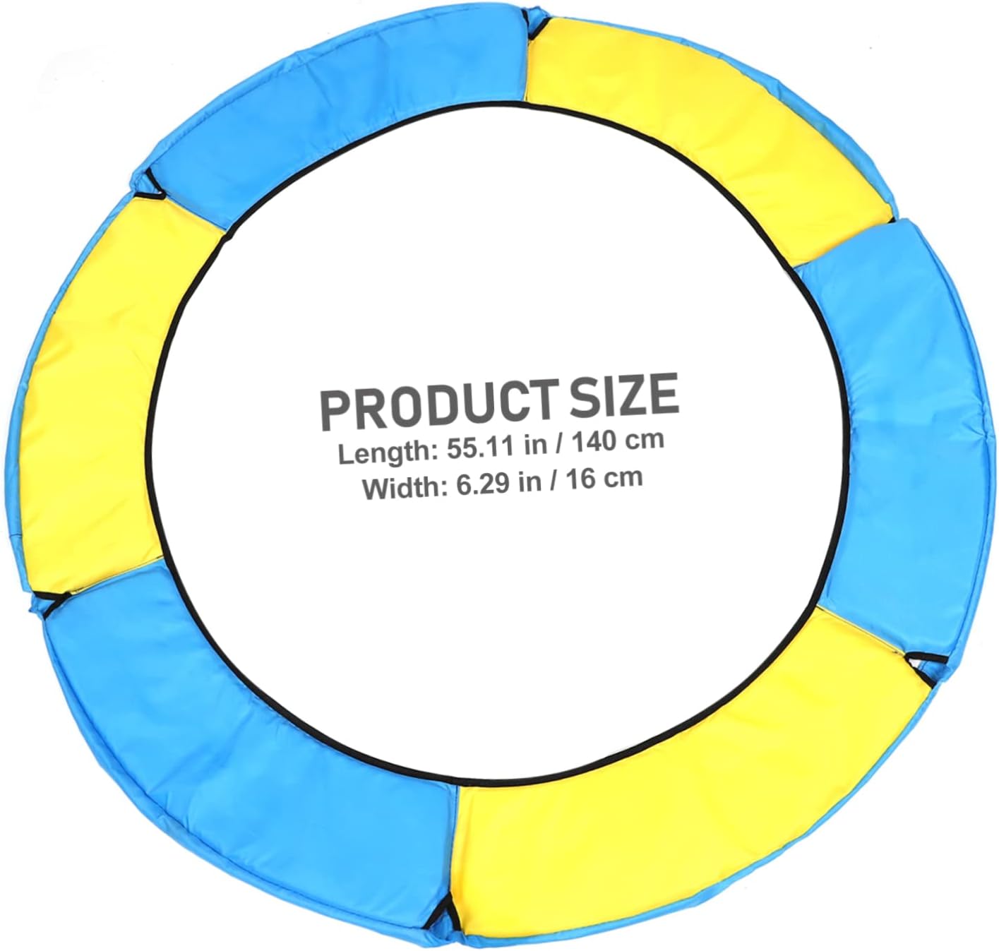 1Pc Trampoline Protective Cover Pad Trampoline Replacement Cushion Durable Sponge Material for Outdoor Indoor Use Safety Edge Cover for Trampolines