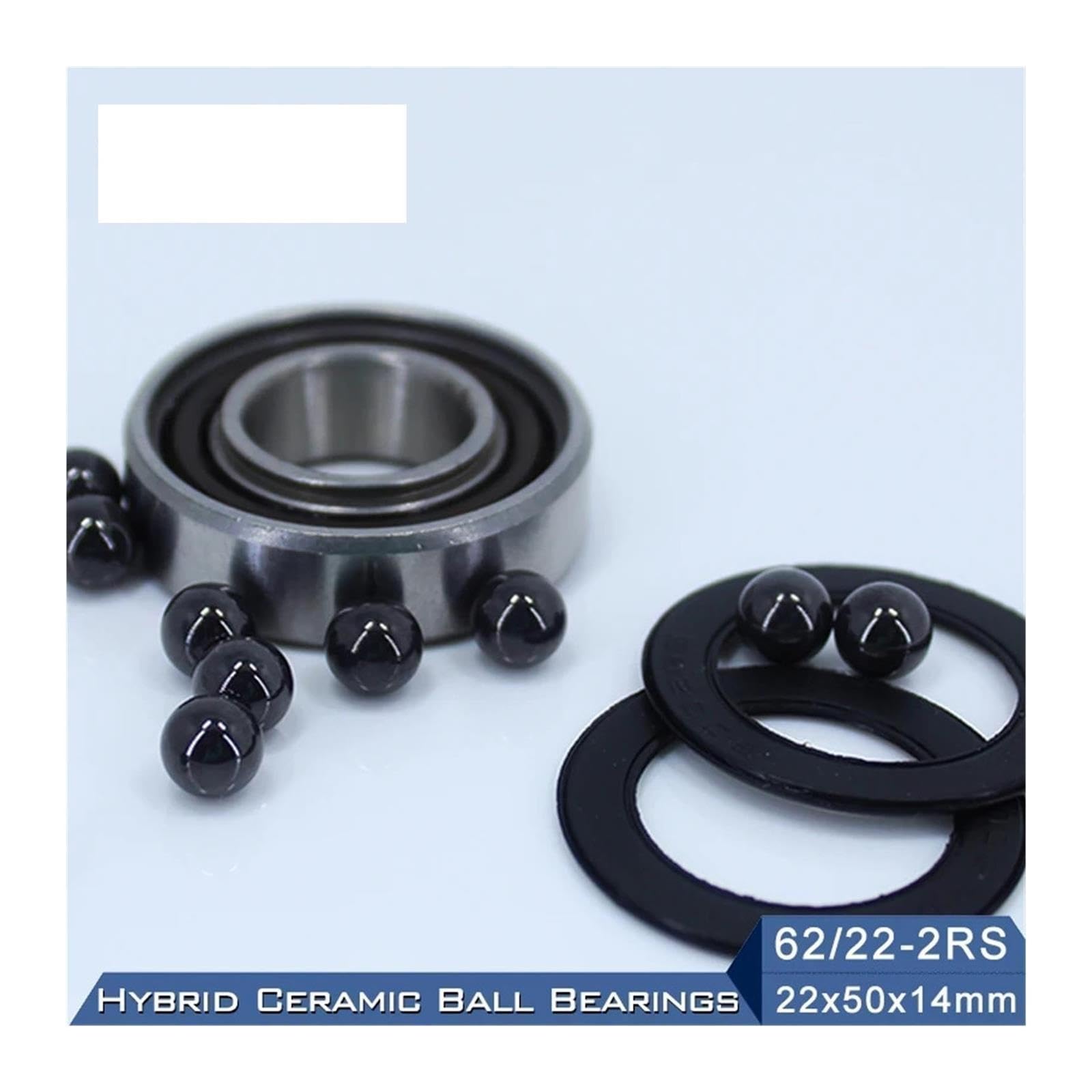 Cuscinetto in ceramica ibrido 1PC 62/22 RS