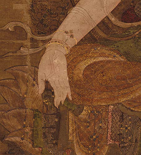 Amazon.co.jp: 虚空蔵菩薩複製 東京国立博物館仏画工芸古仏画絹本 仏教