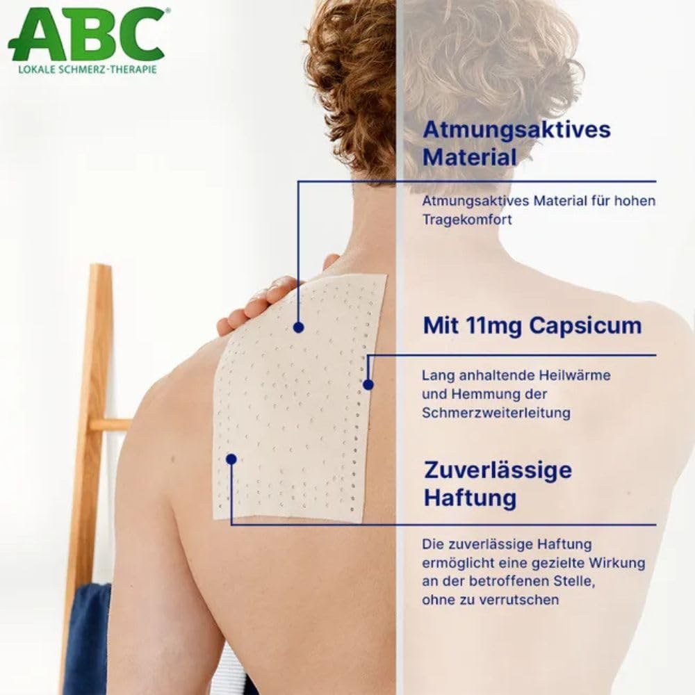 Hansaplast ABC plastry rozgrzewające Capsicum, 2 szt.