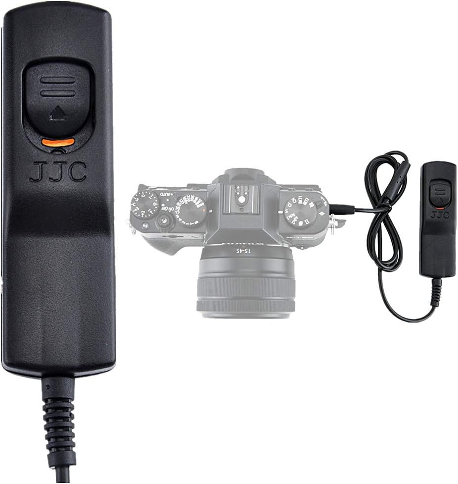 Cable Wired Shutter Release Remote Control for Fujifilm X-T30 III X-M5 X100VI X-H2 X-H2S XT5 XT4 XT3 XT30II XT20 XT10 XT100 XPro3 X-E5 XA10 X100V X100F GFX100RF GFX100S GFX100 GFX50SII Replace RR-100