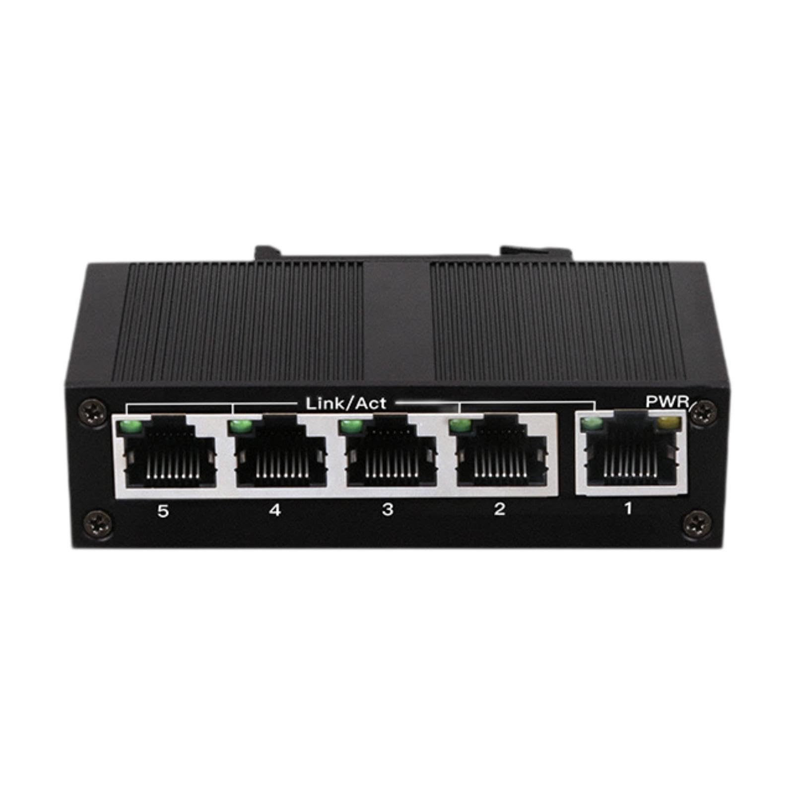 Lot de 5 commutateurs Ethernet 10/100 Mbps 1 Gbit/s Capacité de commutation 5 ports Ethernet Splitter