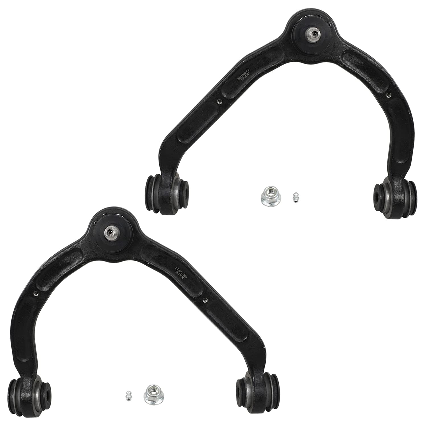 Front Upper Control Arms w/Ball Joints for Chevrolet GMC Silverado Sierra 2500, Express Savana 2500 3500 4500, Replacement 2 Upper Control Arms Ball Joint Pair Set