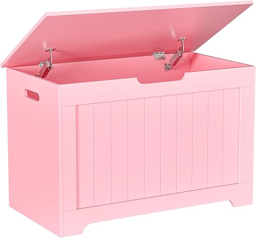 ZENY Baúl de almacenamiento, baúl de almacenamiento elevable, banco de zapatos de entrada, banco de almacenamiento de madera, contenedor organizador