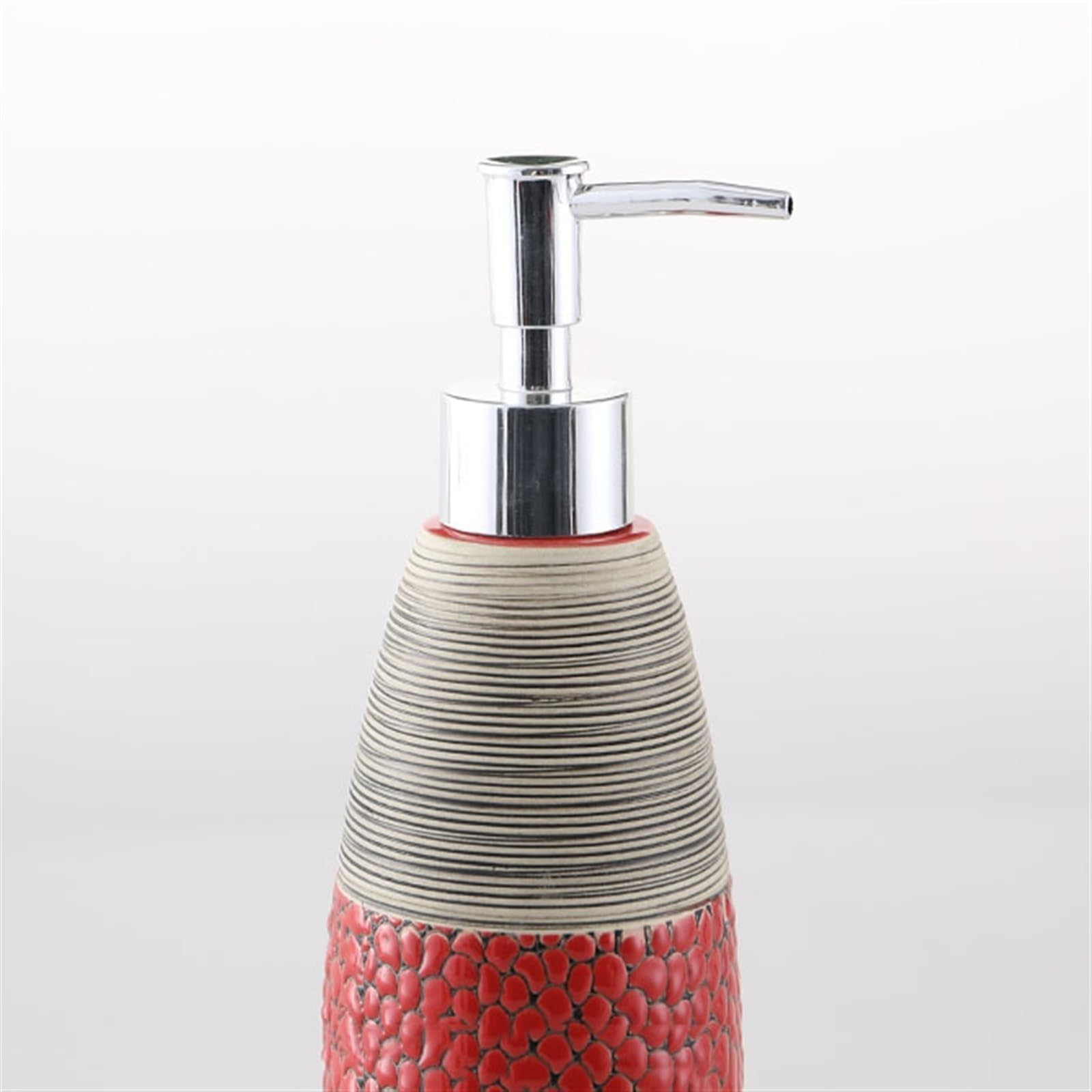 Dozownik mydła w kuchni, dozownik mydła do rąk, ceramiczny dozownik mydła do mycia rąk, mydła, balsamu (400 ml/13,52 uncji) dozownik mydła (czarny)