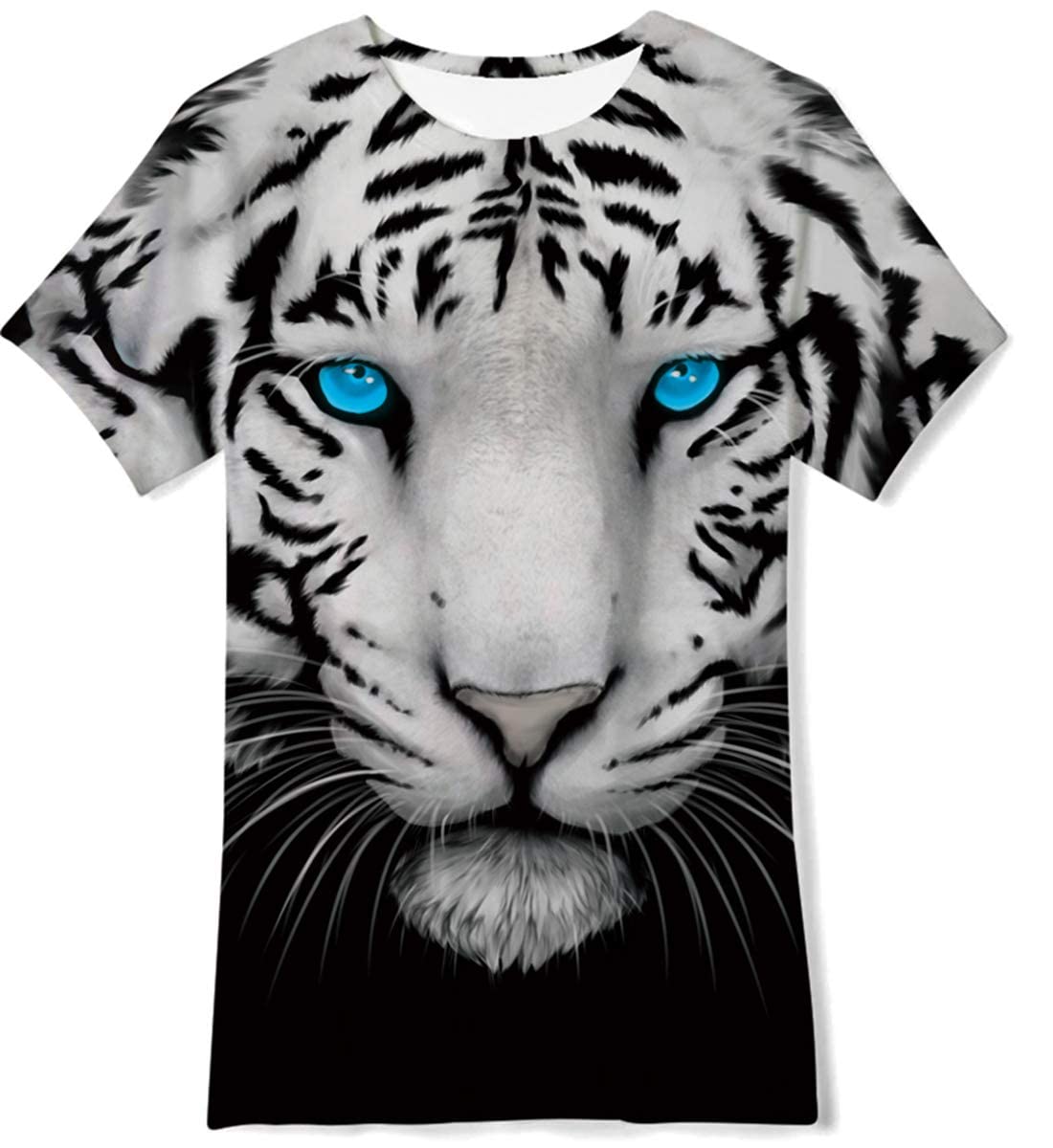 Belovecol Boys Girls 3D T-Shirt Cool Crewneck Short Sleeve Graphic T Shirt Summer Tee Shirts for Kids Teens 6-13 Years — view 6