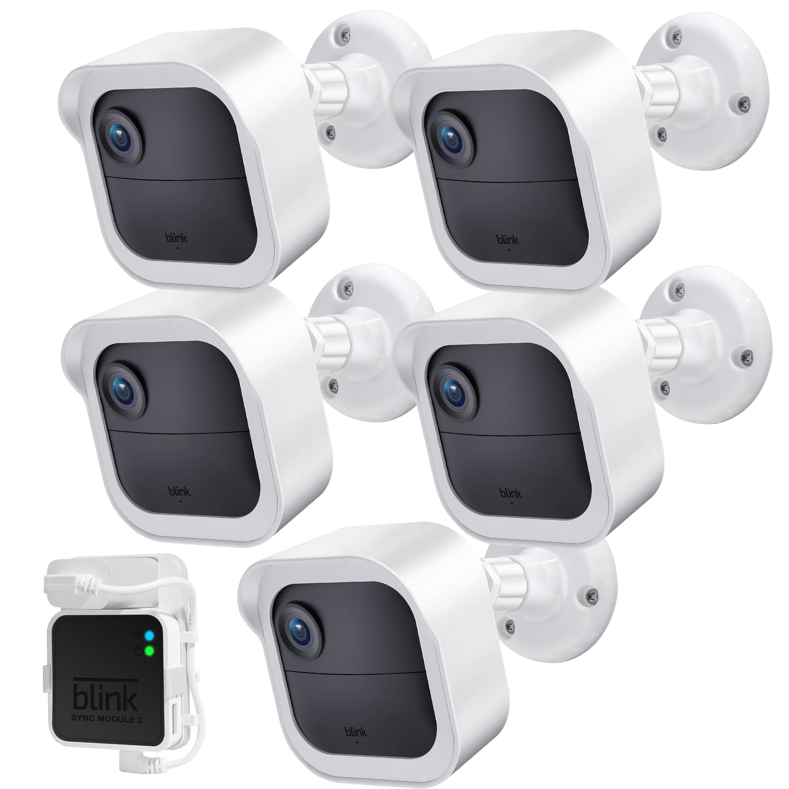 Blink Outdoor Kamera Gehäuse & Halterung - 3-teilig Set Für Generation 3 & 4