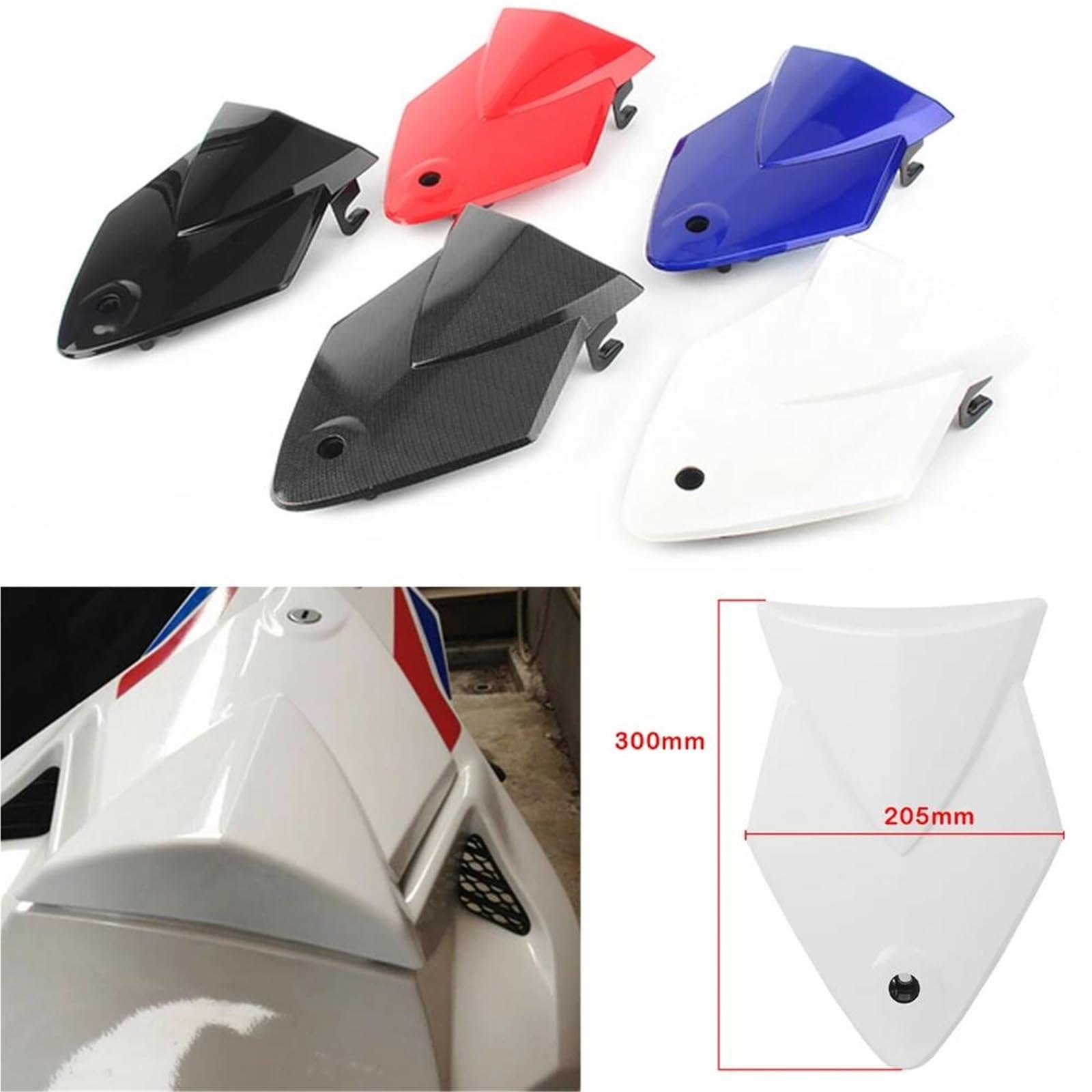 Soziusabdeckung Motorrad-Sitzabdeckung Höcker Für S1000RR 2015-2018 & S1000R 2009-2014 Soziusabdeckung Heckverkleidung(Twill-Muster)
