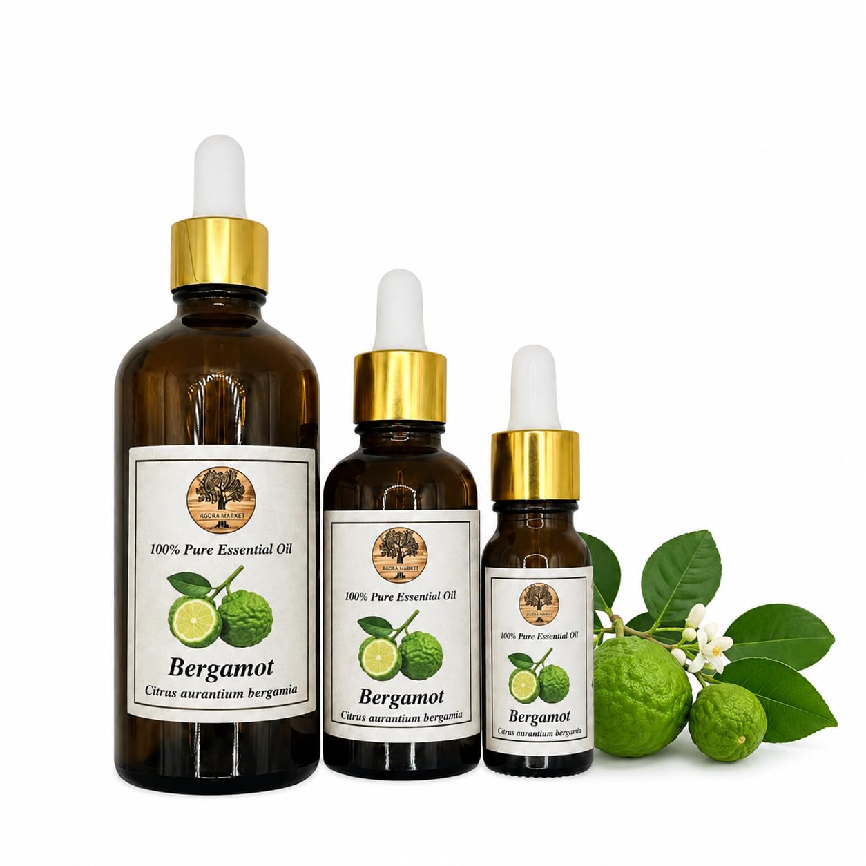 Ätherisches Bergamotteöl Aus Schale Citrus Aurantium Bergamia (60 ml)