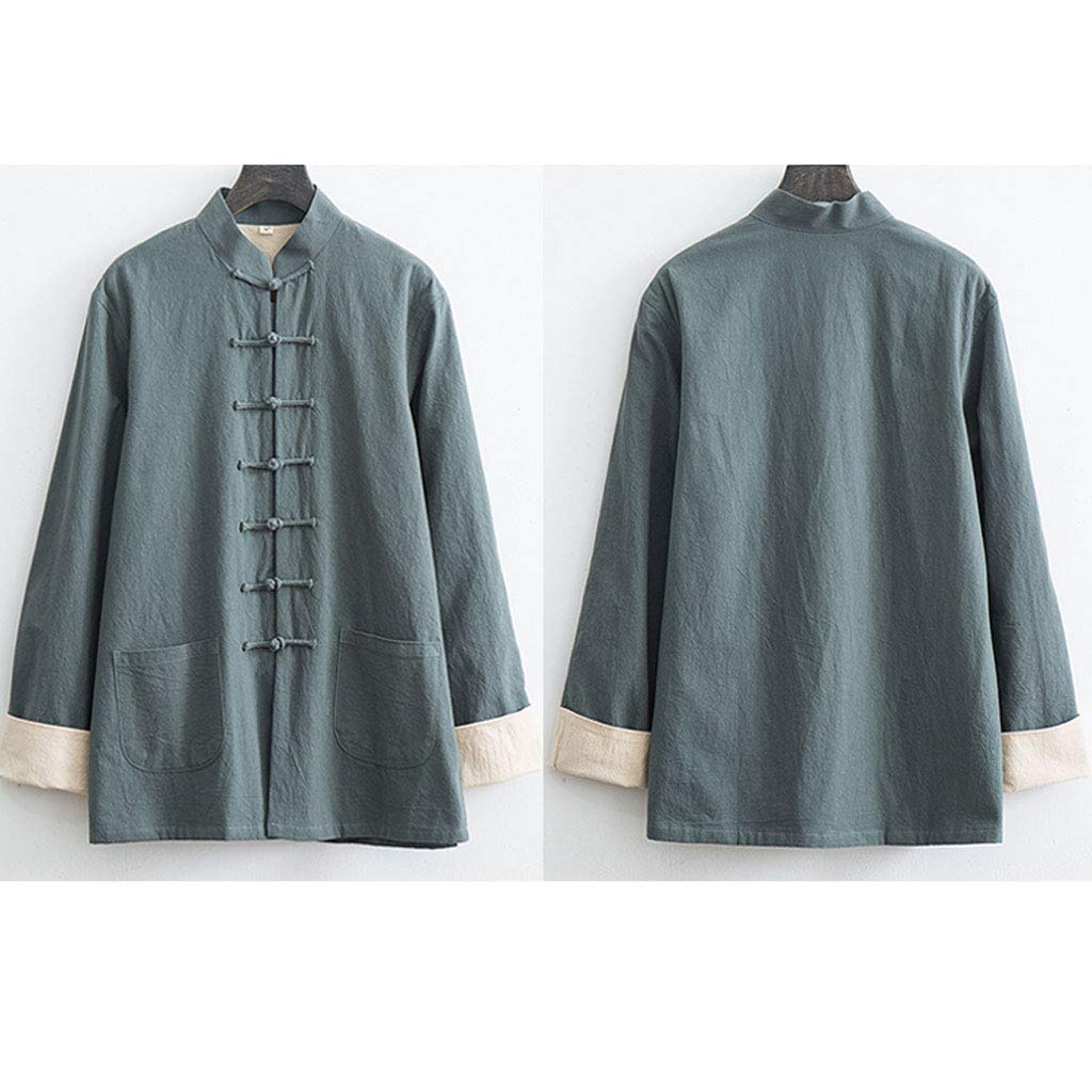 Lockere Tai-Chi-Uniform für Herren, Kung-Fu-Kleidung, langärmelige chinesische traditionelle Kleidung, großer Tranz-Anzug, Hanfu, einschließlich Hemden, Hosen, Jacken, Kampfsport, Schwarz, 5XL