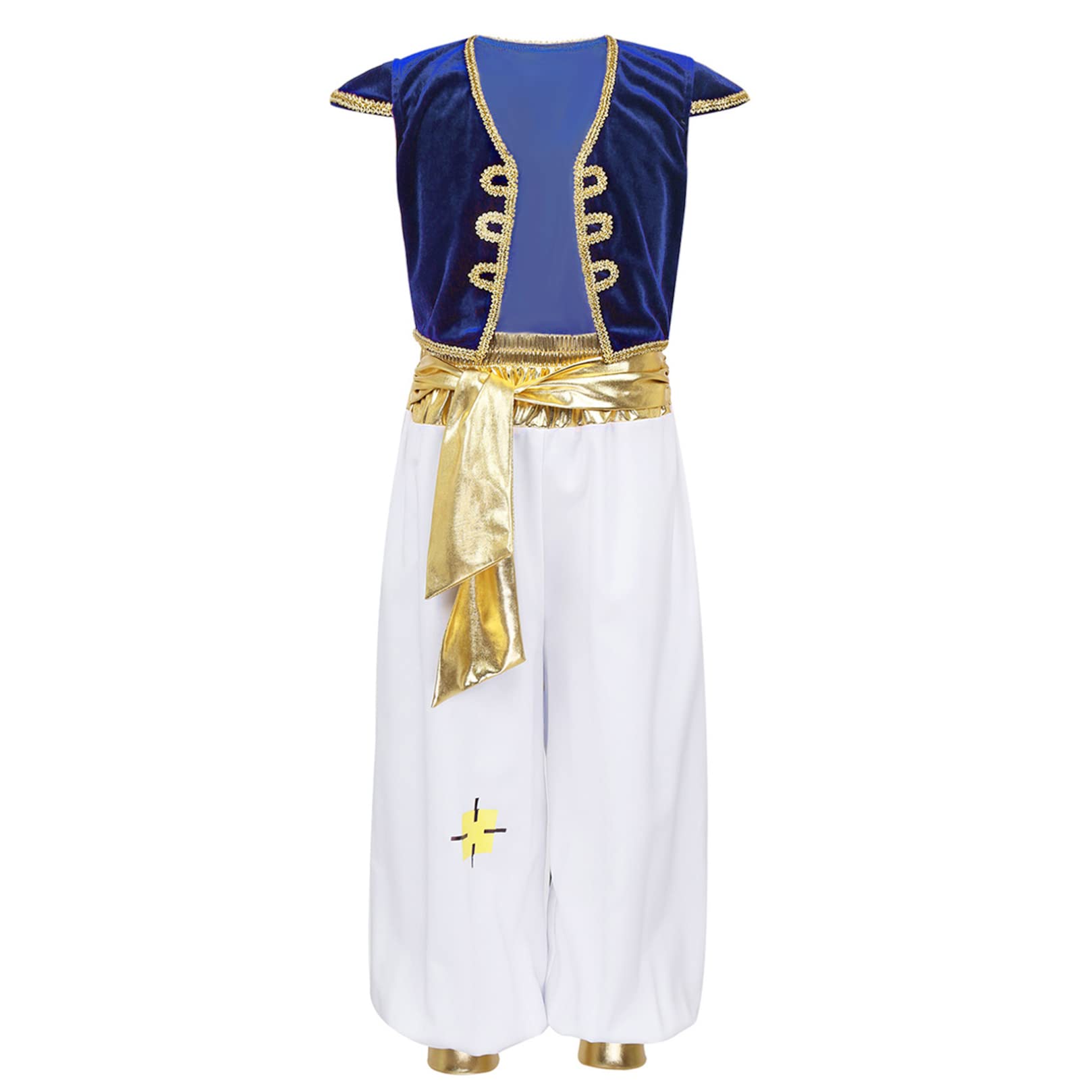 IBAKOM Déguisement Prince Charmant Enfant Garçons Costume Cosplay Conte