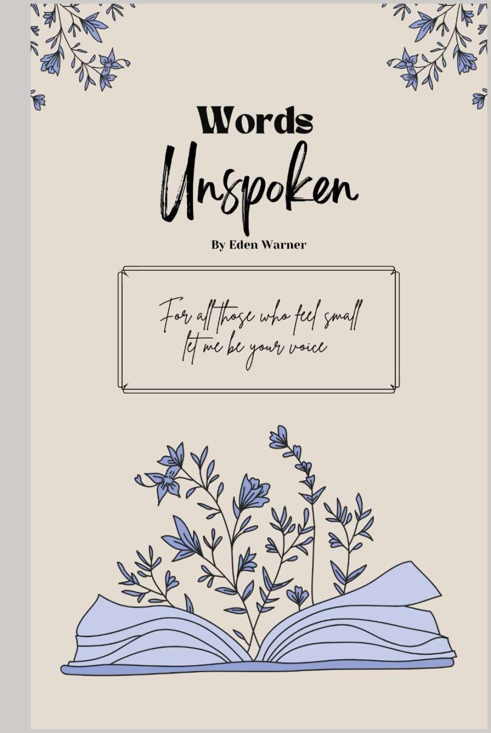 Words Unspoken      Hardcover – May 9, 2025