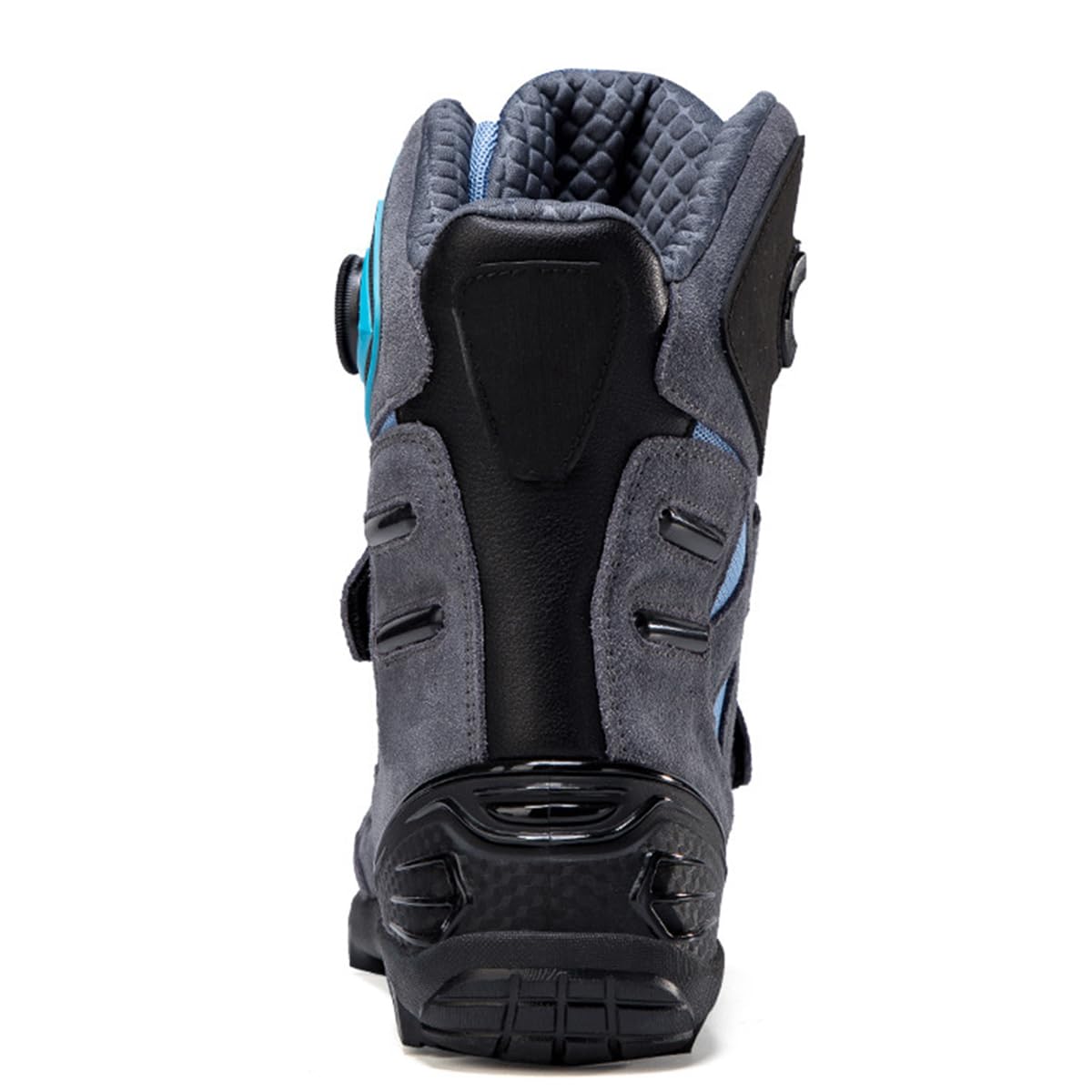 SDEQA Stivali Moto Uomo, Scarpe Casual da Strada Moto | Scarpe Motocross Traspiranti e Antiscivolo con Supporto per la Caviglia e Pattini di Cambio