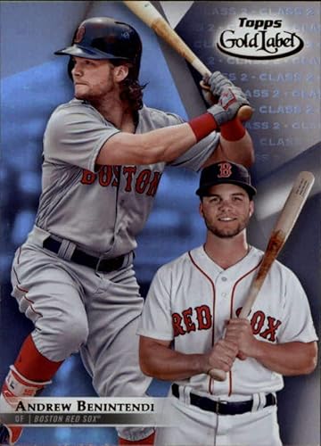 2018 Topps Gold Label Class 2#24 Andrew Benintendi NM-MT Boston Red Sox Baseball Trading Card
