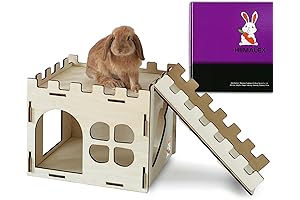 HIIMALEX Bunny Ramp Playable Castle Hideout House