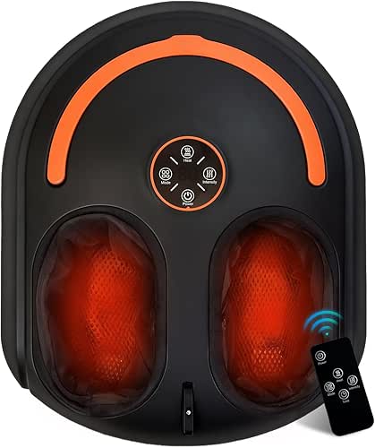 Shiatsu Foot Massager, Electric Feet Massage Machine, Deep Kneading Relief