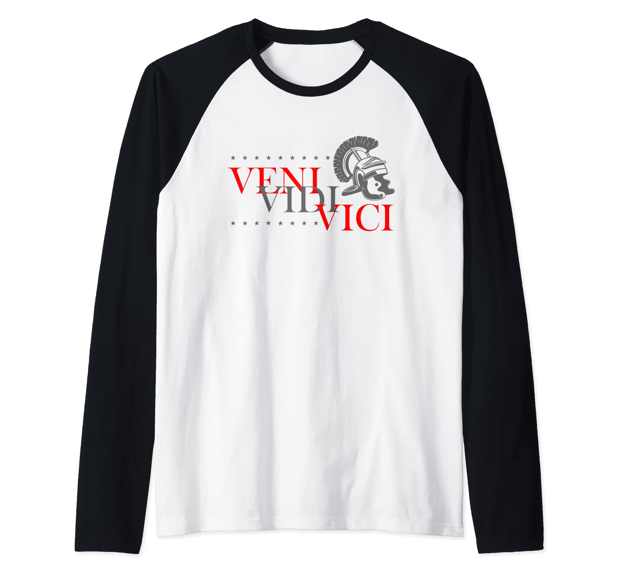 History Students and History Lover for Veni Vidi Vici Raglan Baseball Tee