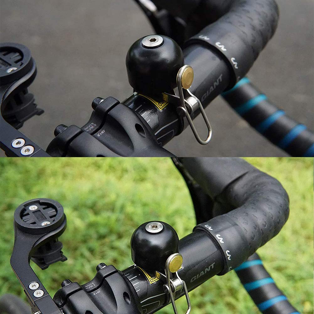 Campanello Per Bicicletta Retrò In Rame Con Morsetto In Metallo Allarme Di Sicurezza Nero~p180030846 - Foto 3