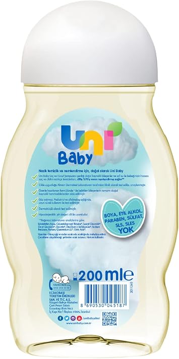 Uni Baby Şampuan 200 ml
