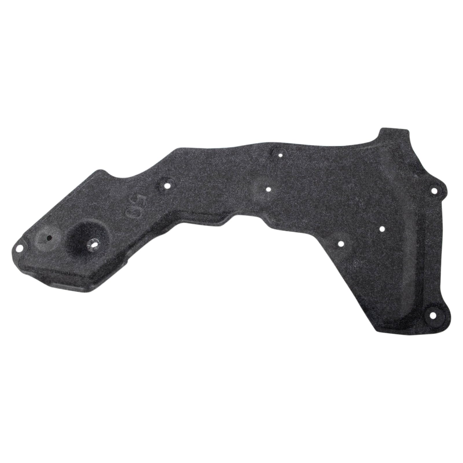 TRQ Engine Splash Shield Rear Passenger Side Lower Compatible with 2020-2022 Toyota Highlander TO1228275