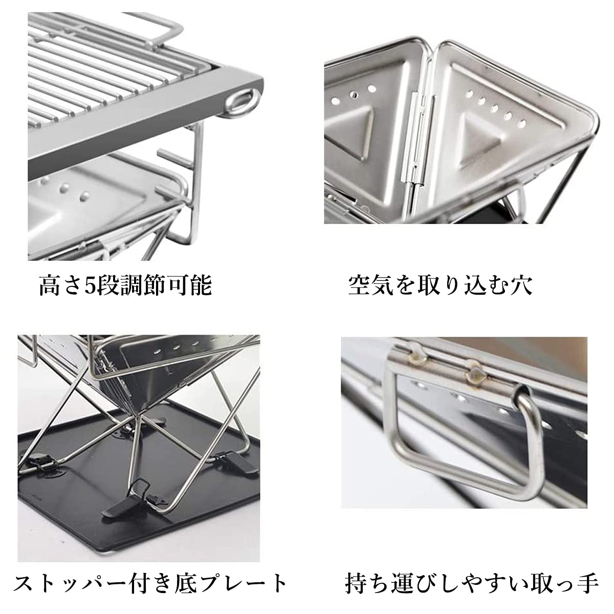 Amazon | MAGNA(マグナ) ファイアグリル バーベキューコン ロ 焚火台 1