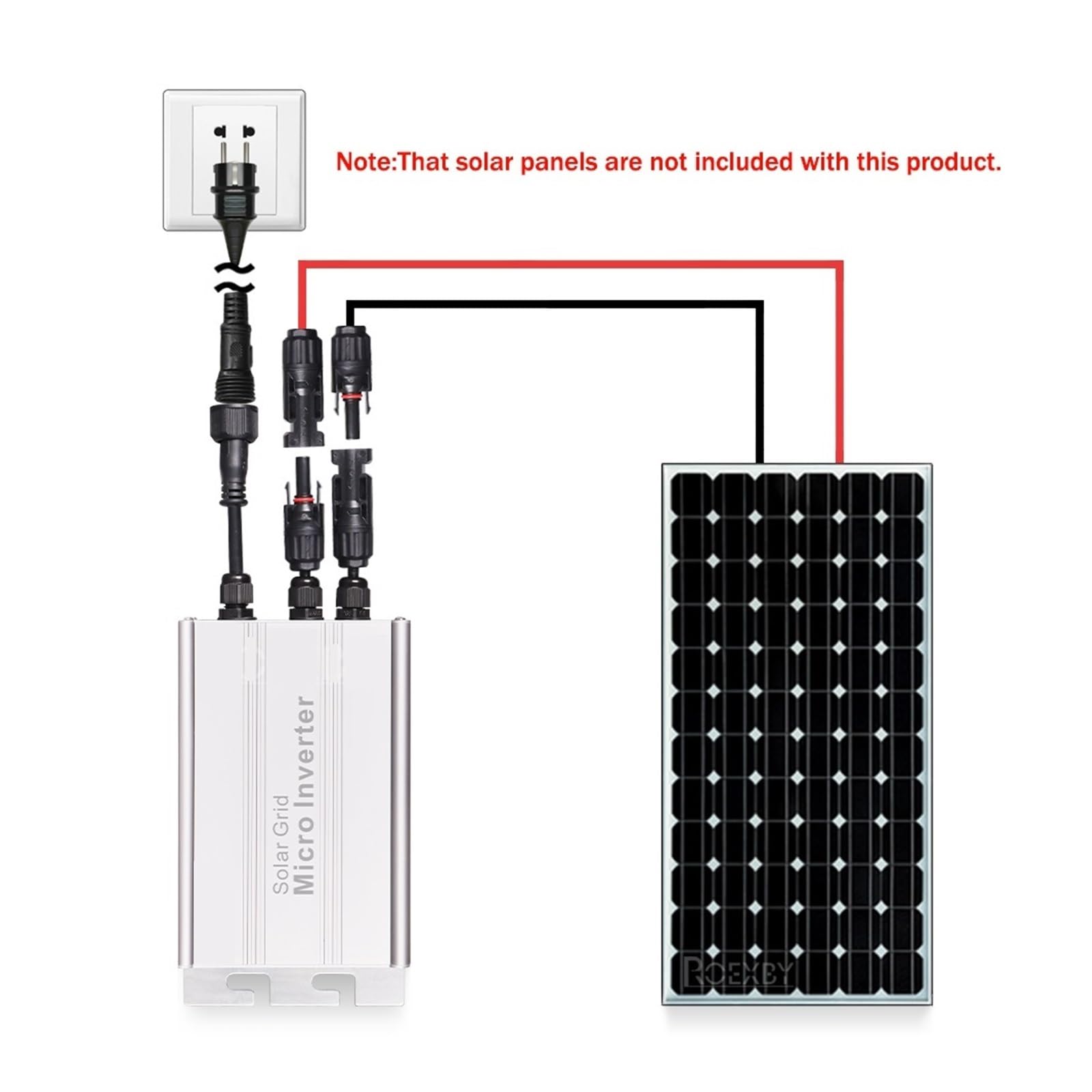 MPPT 300W 350W 500W 600W 700W Solar Grid Tie Inverter PV Modular Smart Micro Inverter System DC A AC Salida 120V / 230V Auto MáS Seguro Eficiente(700W)