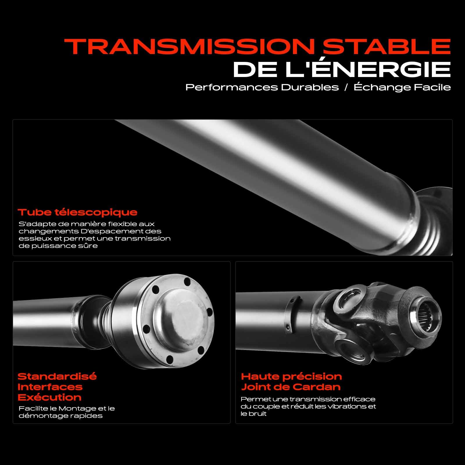 Frankberg Arbre de transmission, essieu avant TVB000090