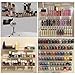 Acrylic Wall Mount Cosmetics Organizer: Makeup Palette Holder & Nail Polish Rack. Strong, Multi-Purpose, Space-Saving 3 Shelf Set. (15 inch x 1.5 inch) Premium Quality Acrylic Shelves (3)