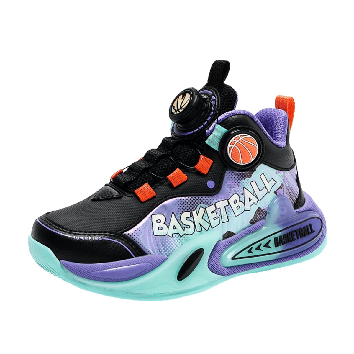 Chaussures de Basket pour Enfants Chaussures de Basket pour Filles Entraîneur de Basket Confortable Tennis Running Coach