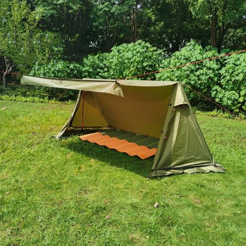 Refugio de supervivencia para camping, lona de emergencia miniatura 6