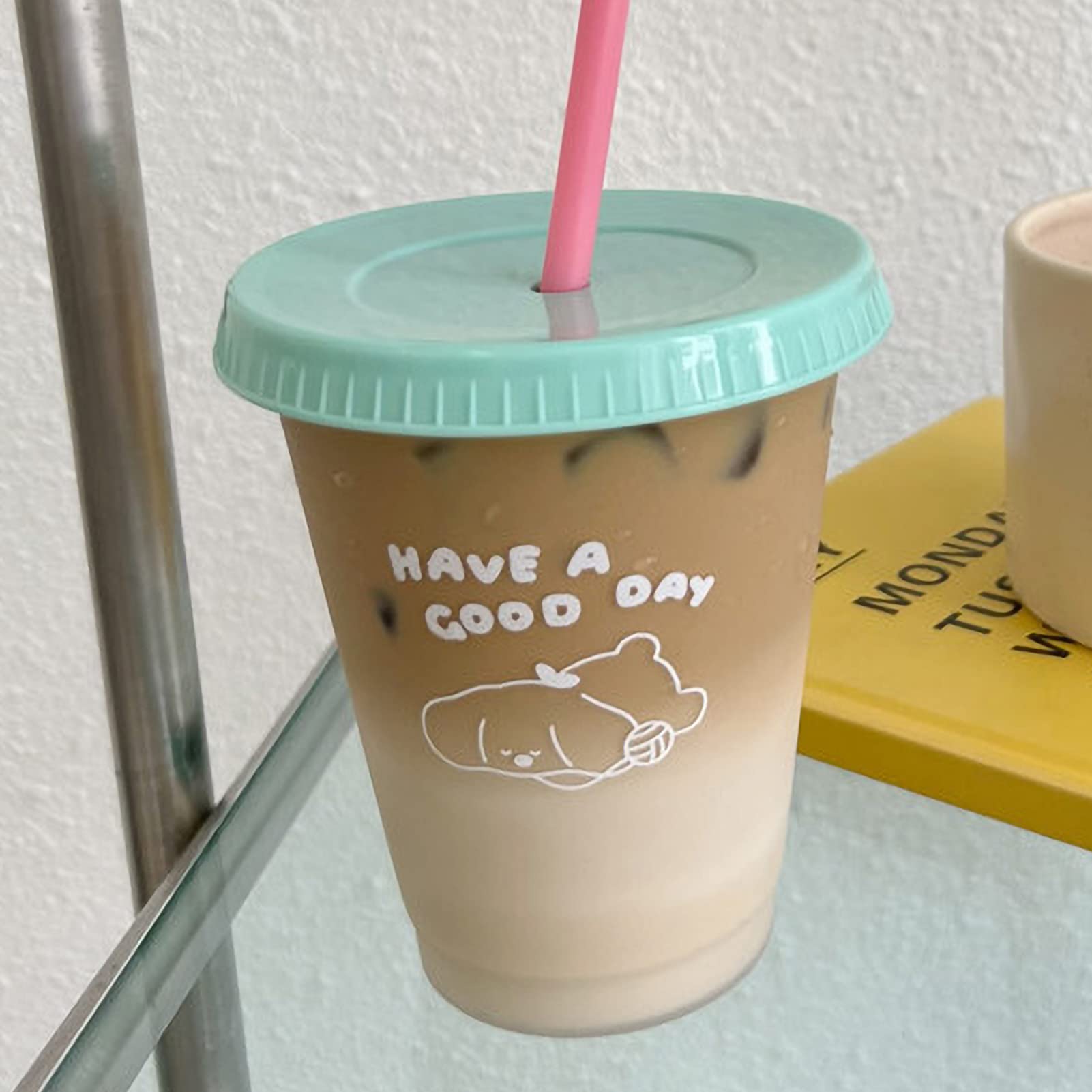 Bicchiere In Vetro Da 1000 Ml Con Coperchio E Cannuccia: Il Maxi Bicchiere Scanalato Per Cocktail E Caffè Freddo