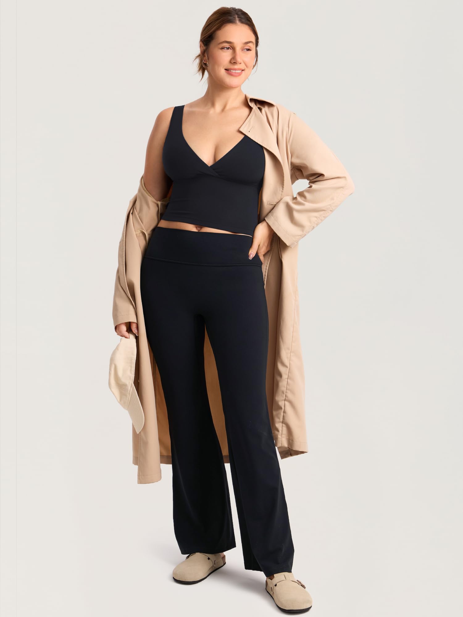 MOMANDA Mujer Crop Top sin Mangas Cruzado de Lactancia Camiseta Premamá y Maternidad para Amamantar