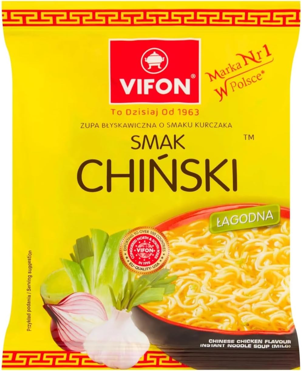 Vifon Chinese Chicken Flavour Instant Noodle Soup, 70 g