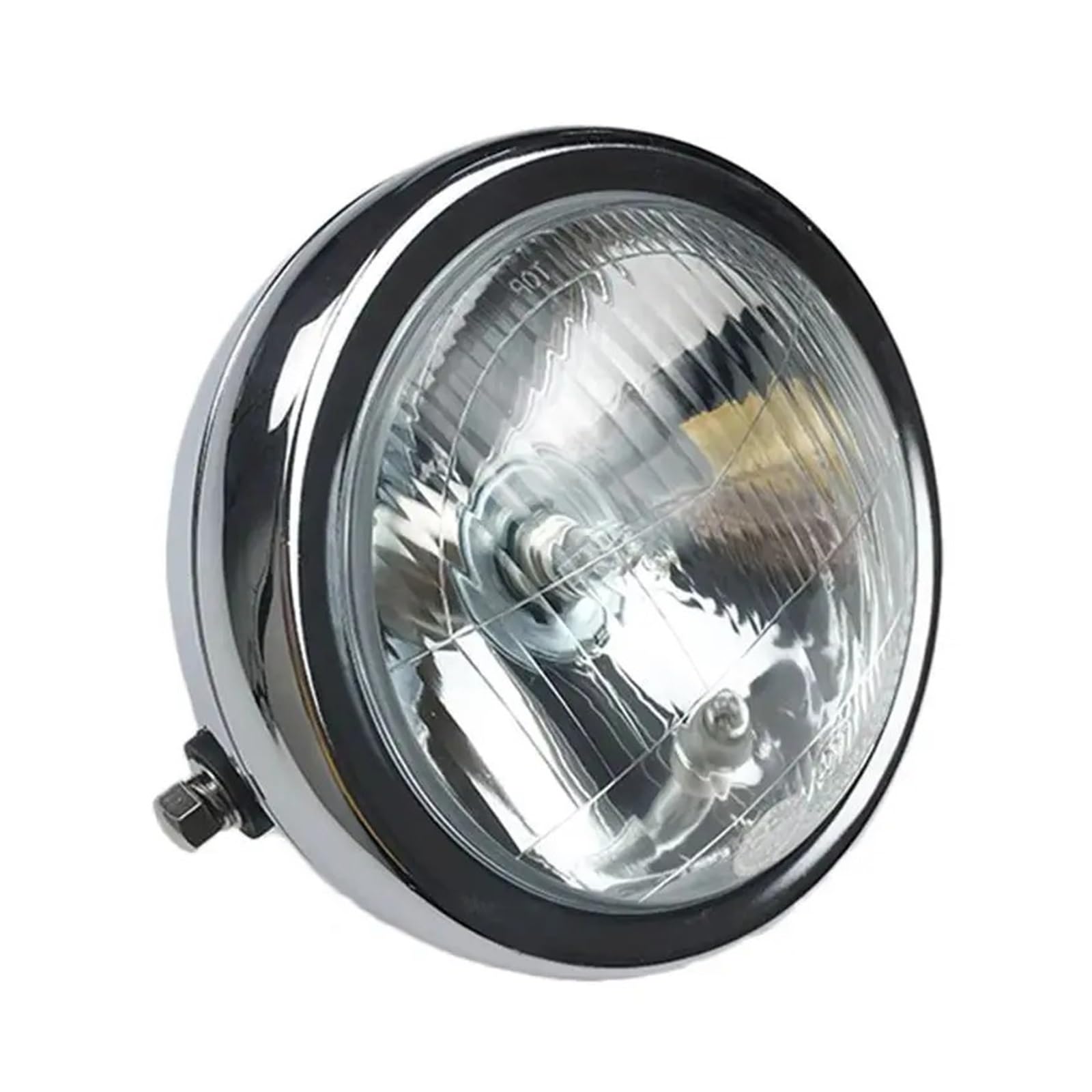 Pour Haojue Pour HJ125-8 Phare De Moto Universel Modifié Lampe Avant En Métal Phare Universel Moto